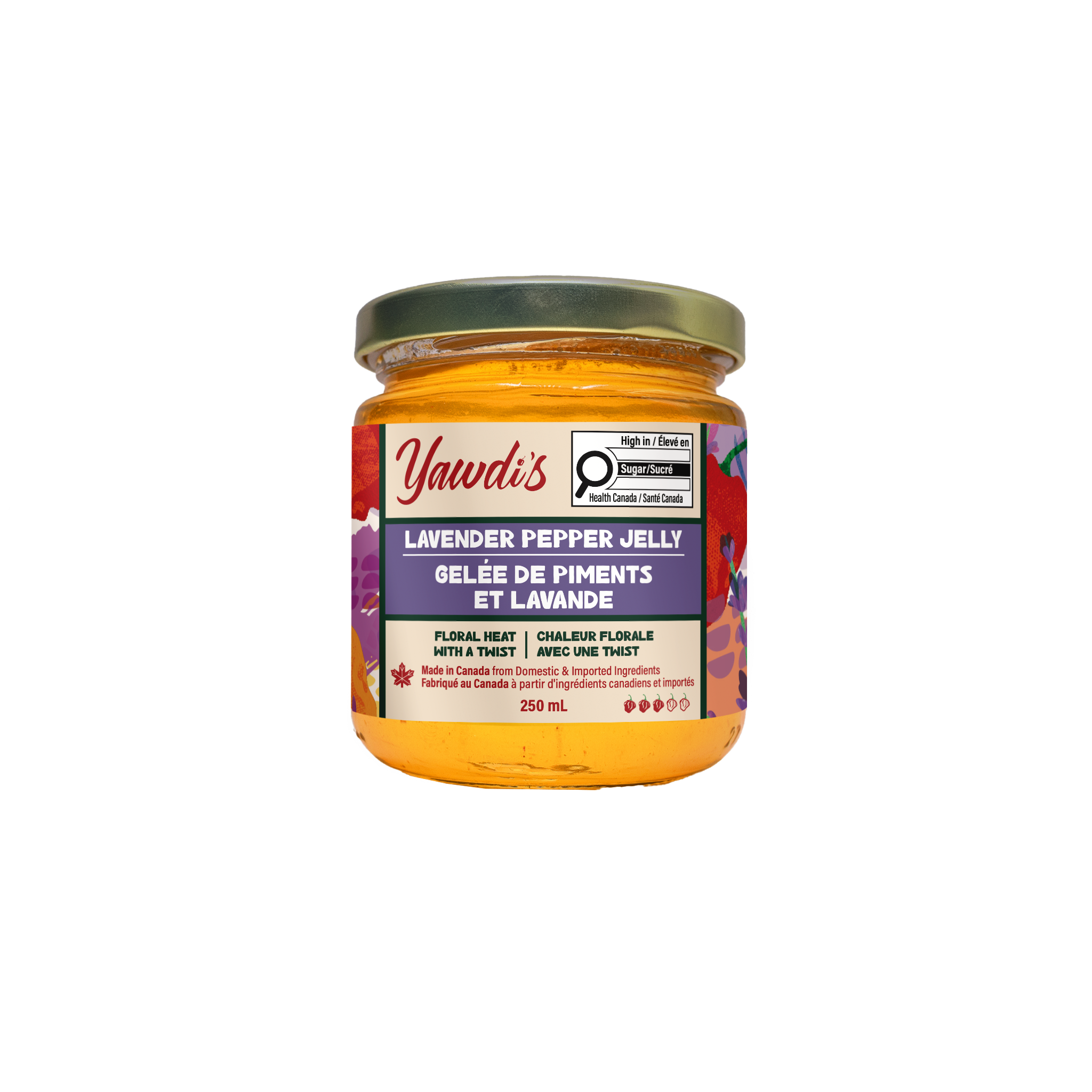 Lavender Pepper Jelly